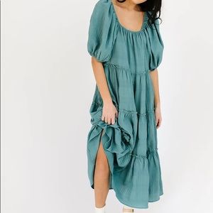 Shop Zoco Daymaker Dress // Teal